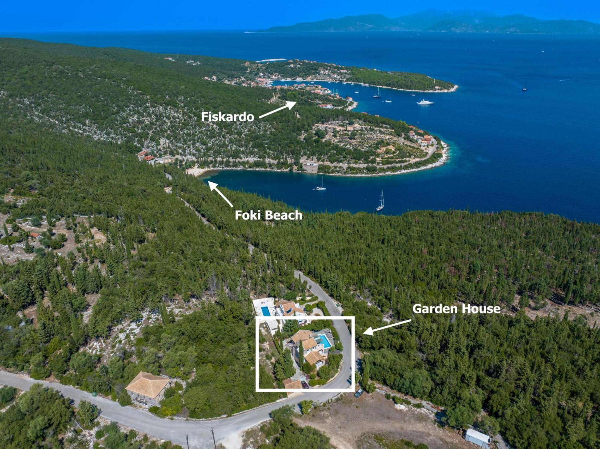 Garden House, Up To 8Px 1Km From Fiskardo Villa Tselendata Exterior photo